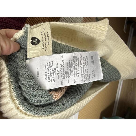 Madewell Striped Muted Thompson Pocket Pullover Sweater - Size - Small - Picture 7 of 7